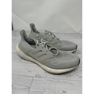 Adidas Ultraboost 22 Men's Gray Running Shoes Sneakers Size 10 Comfort Casual